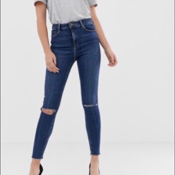 Asos Design Ridley High waisted skinny jeans - Picture 4 of 4